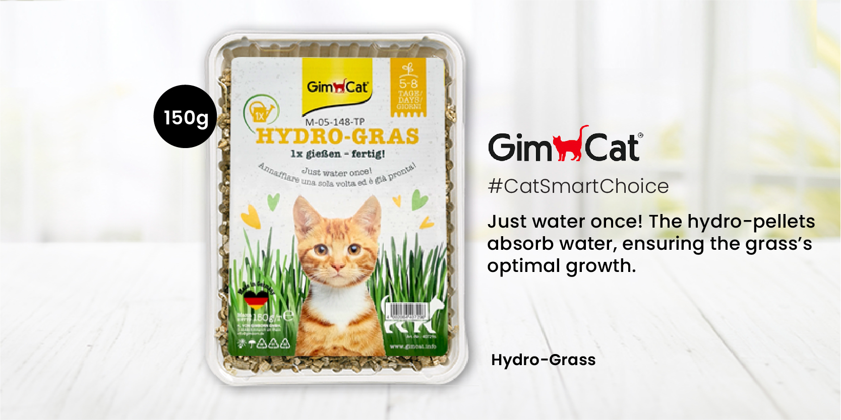 GimCat Cat-Grass Hydro-Grass 